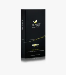 Frascos de Bioestimulador Sinclair Ellanse M 2 x 1ml para rejuvenescimento e estímulo de colágeno.