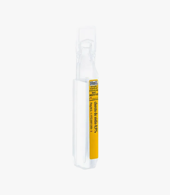 Cloreto de Sódio Equiplex 0,9% - Ampola de 10ml