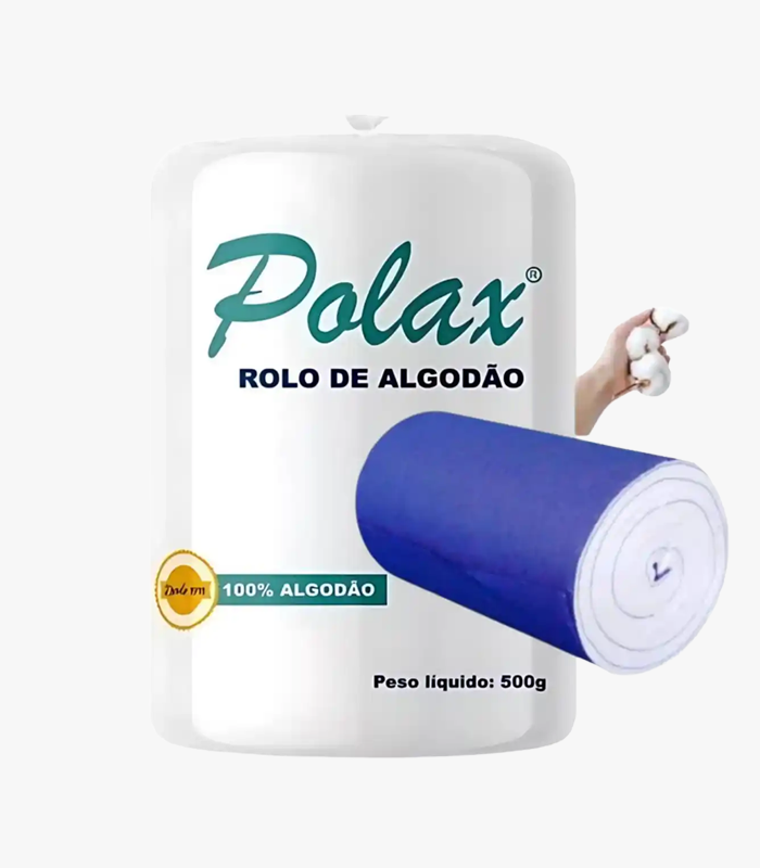 poxax_1 Algodão Hidrófilo 500g Polax – Uso Hospitalar e Estético - Imagem 1