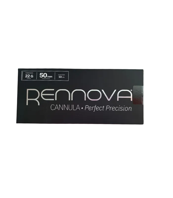 canulas rennova (2) Cânula Rennova Perfect Precision 22G x 50mm - Caixa com 10un - Imagem 1