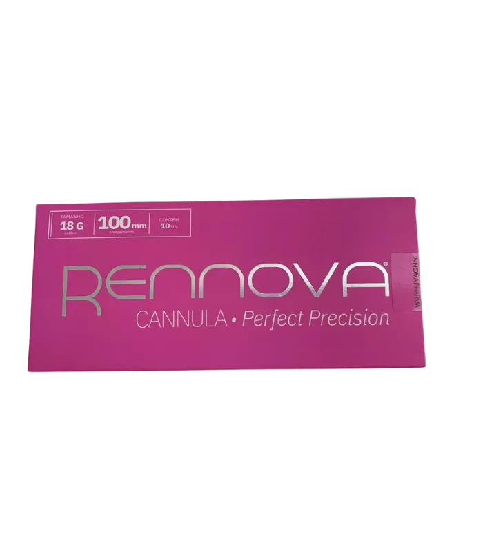 canulas rennova (5) Cânula Rennova Perfect Precision 18G x 100mm - Caixa com 10un - Imagem 1